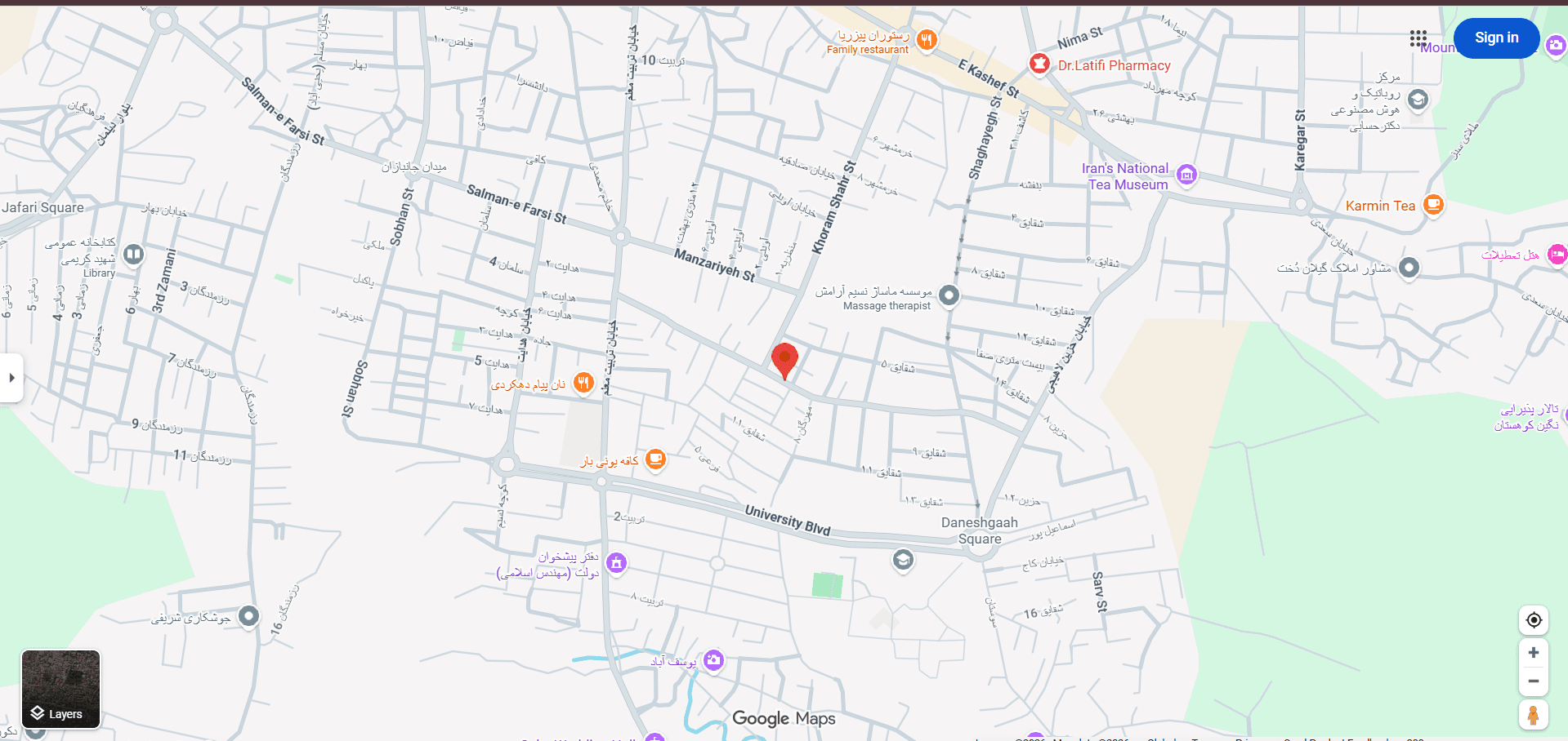 location