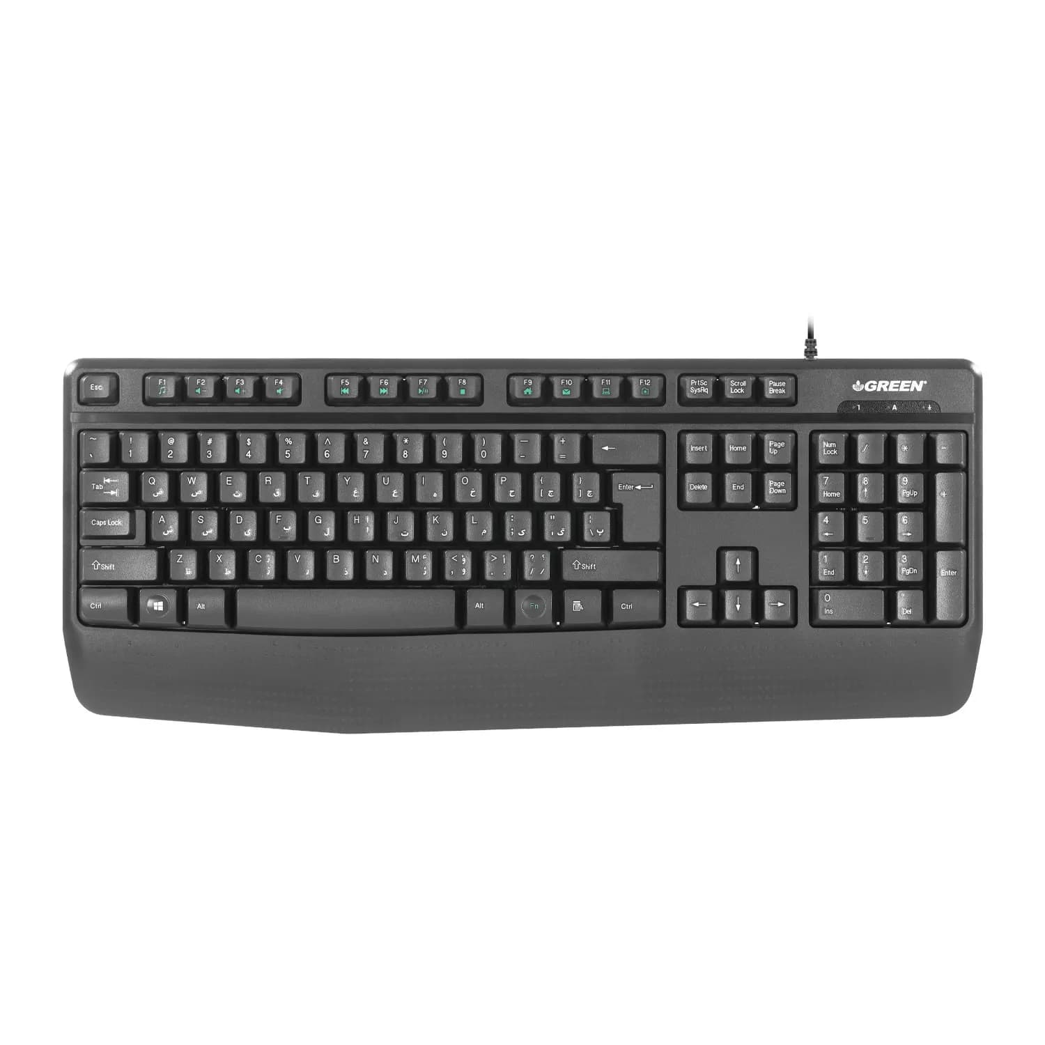 کیبورد با سیم گرین مدل GK306