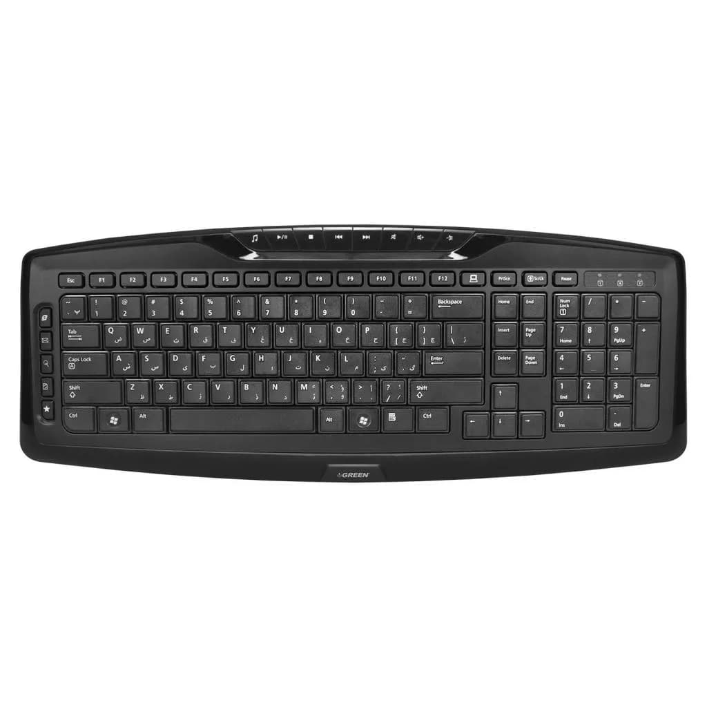 کیبورد با سیم گرین مدل GK501