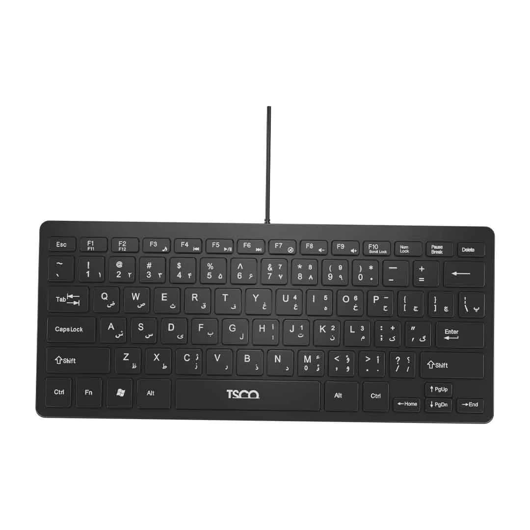 کیبورد با سیم تسکو مدل TK 8044