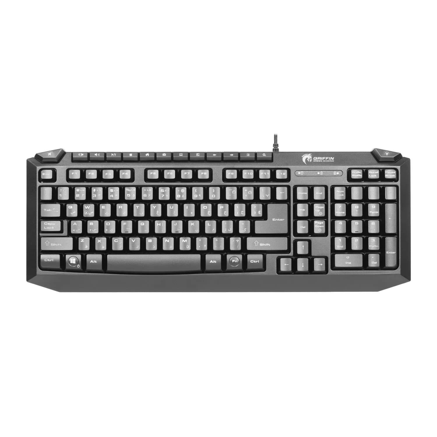 کیبورد گیمینگ RGB گرین مدل GK701-RGB
