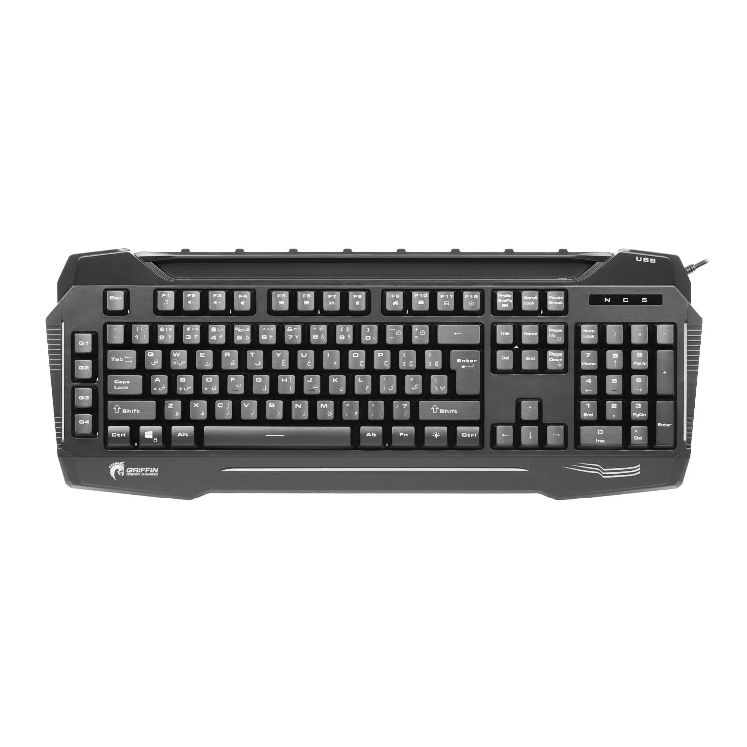 کیبورد گیمینگ RGB گرین مدل GK702-RGB