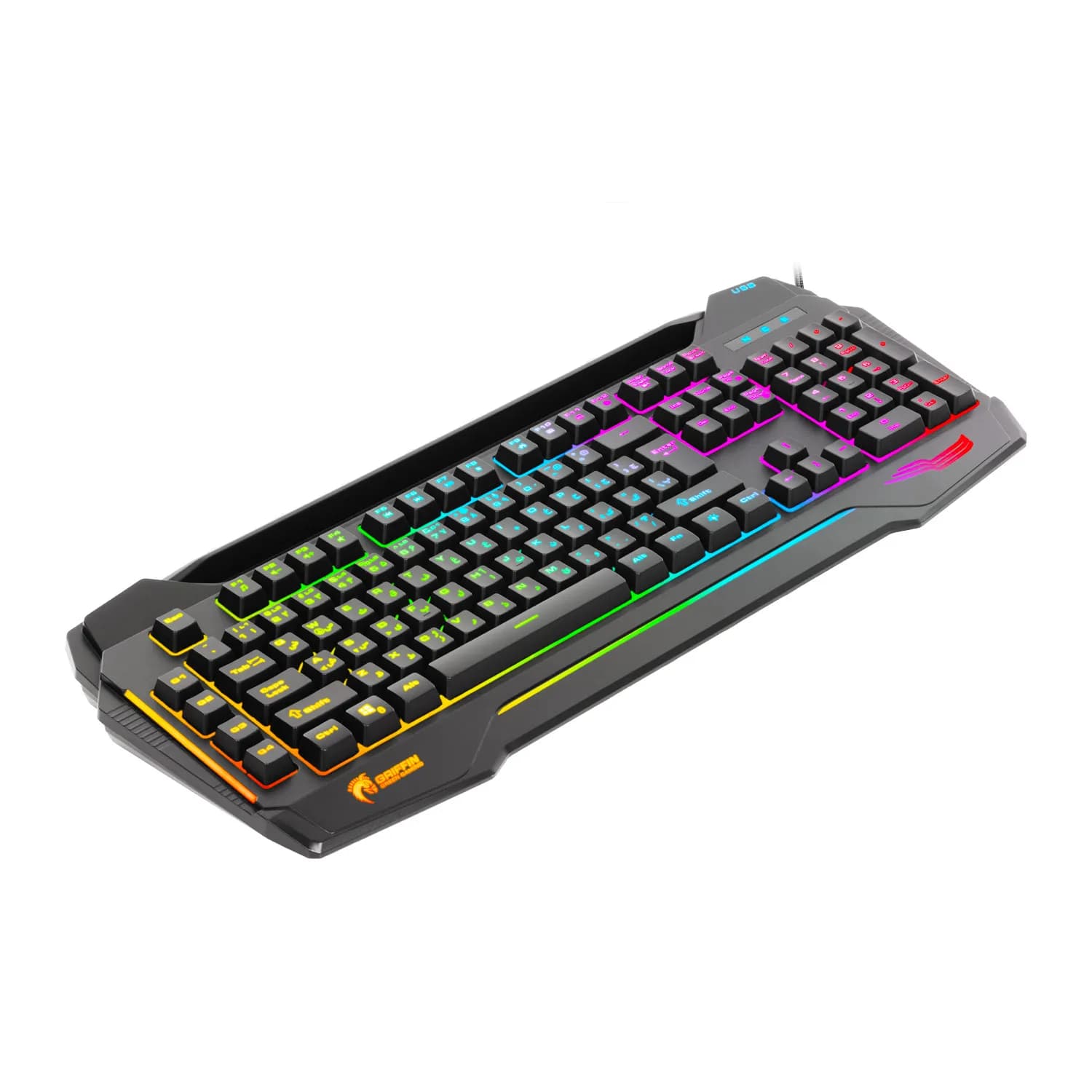 کیبورد گیمینگ RGB گرین مدل GK702-RGB