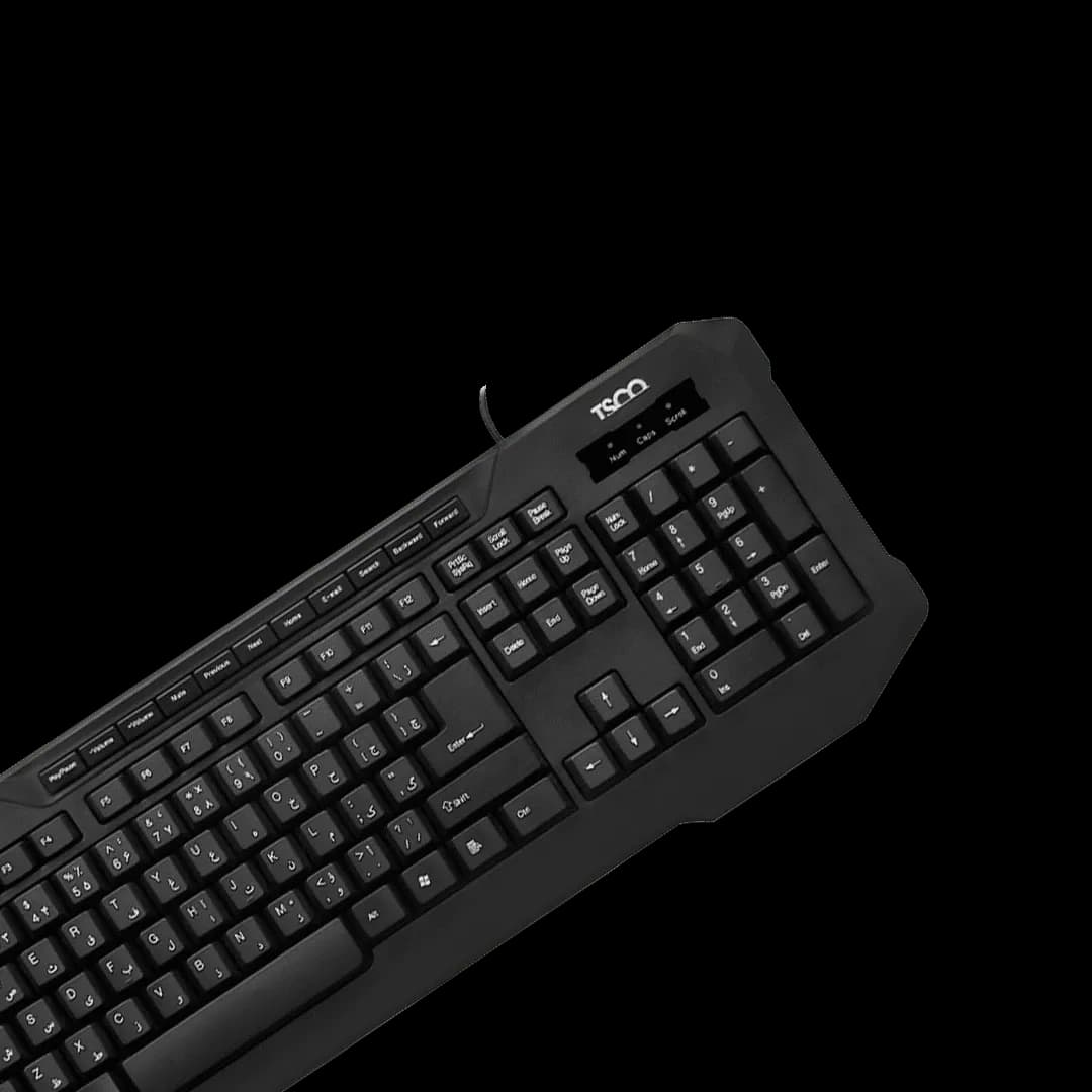 کیبورد با سیم تسکو مدل TK 8034