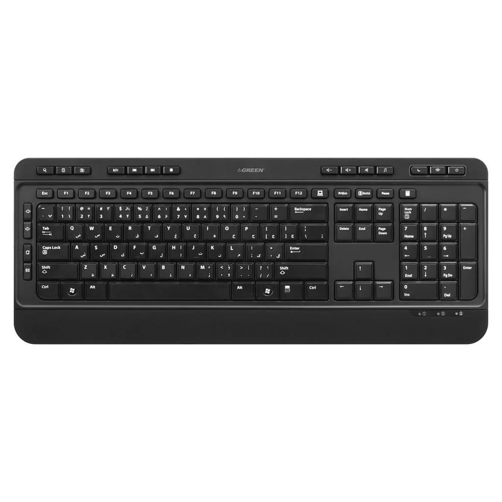 کیبورد با سیم گرین مدل GK502