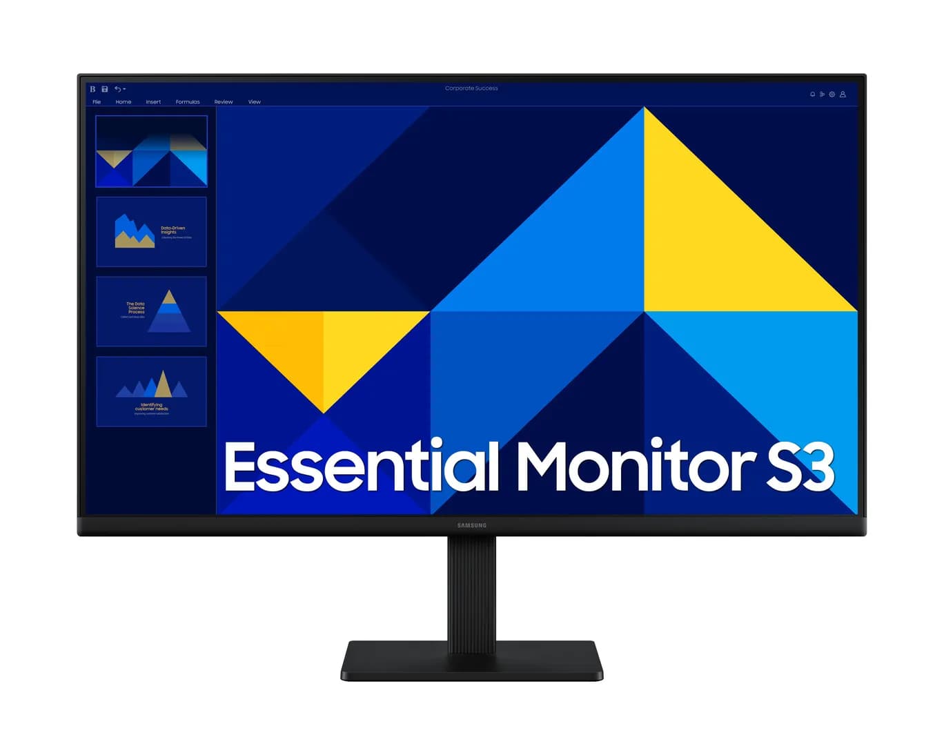 مانیتور ۲۷ اینچ سامسونگ Essential Monitor S3 S30GD مدل LS27D300GAMXUE