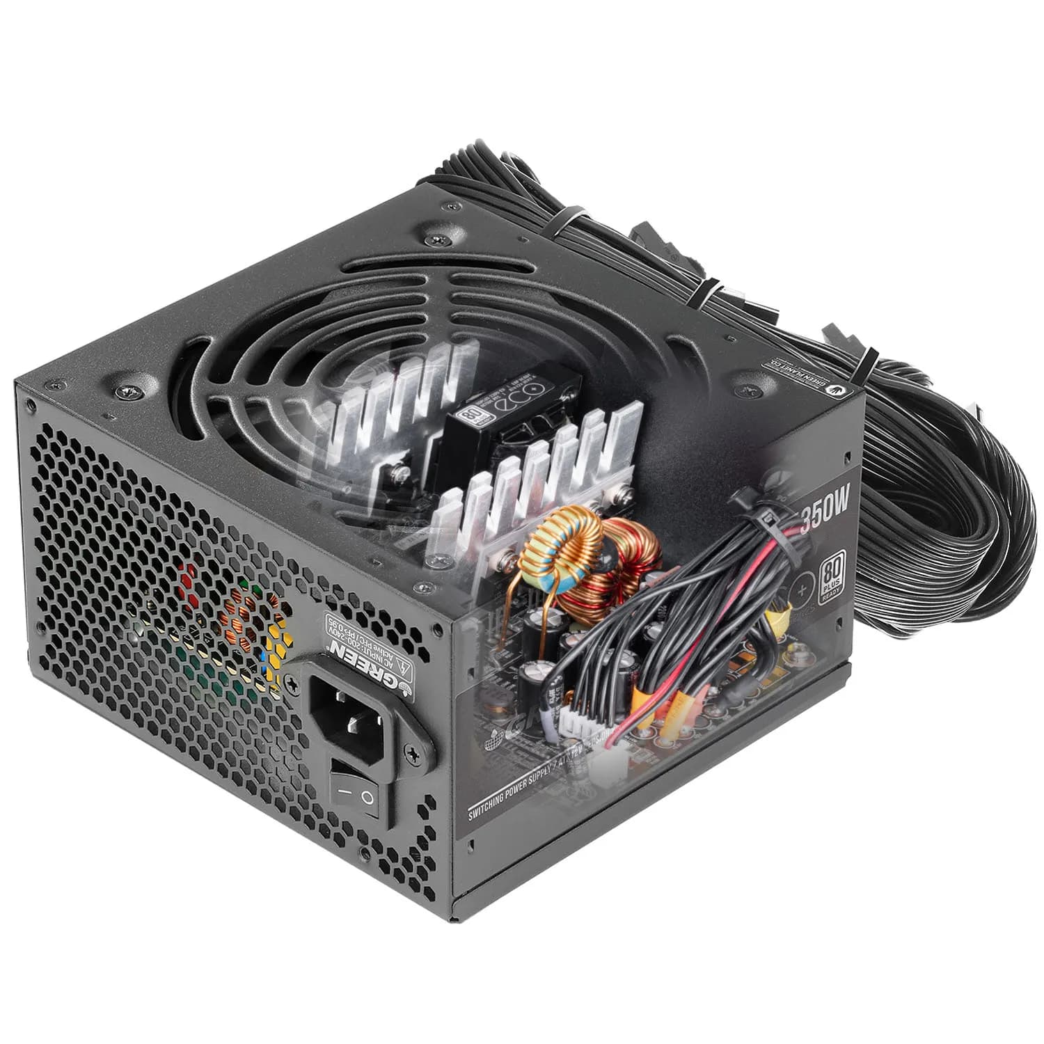 منبع تغذیه کامپیوتر گرین GP350A-ECO Plus
