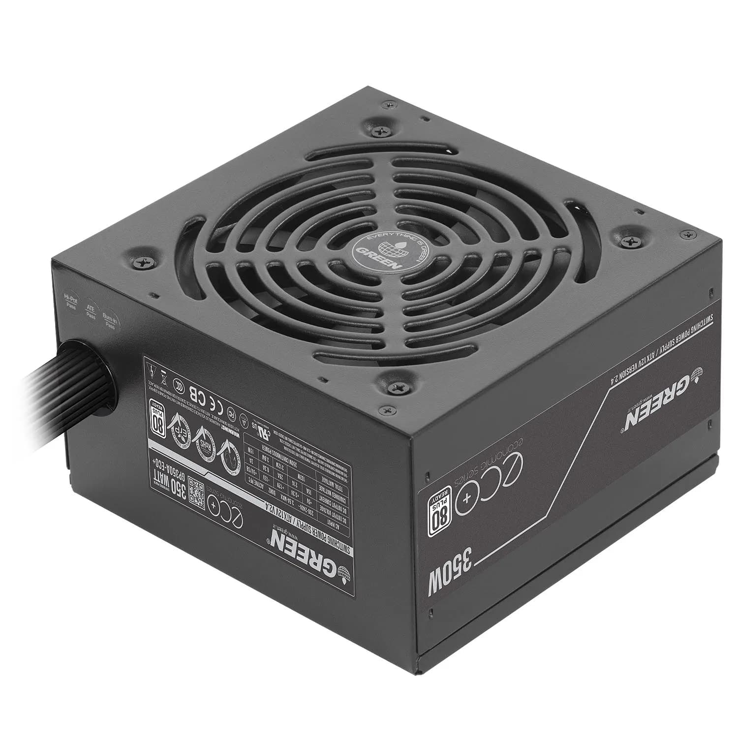 منبع تغذیه کامپیوتر گرین GP350A-ECO Plus