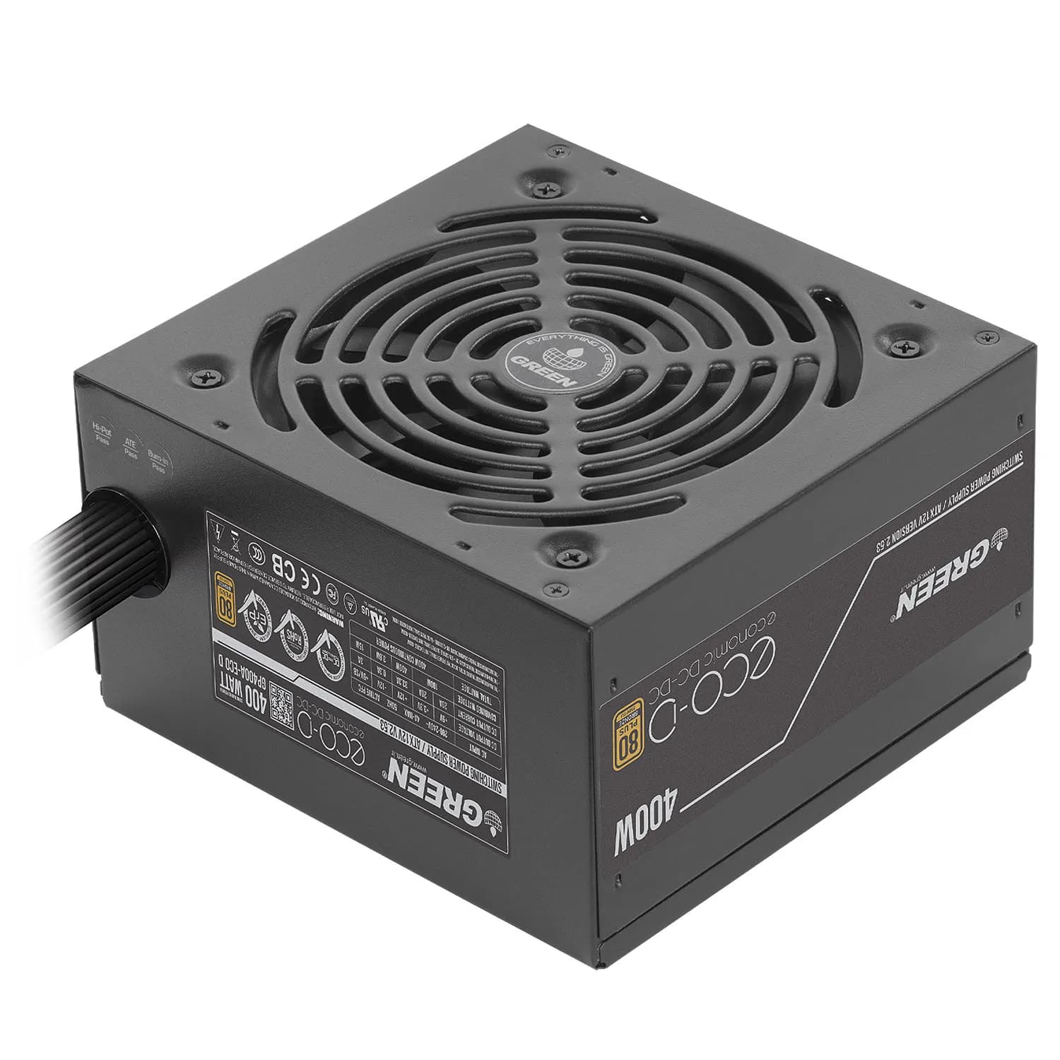 منبع تغذیه کامپیوتر گرین GP400A-ECO D
